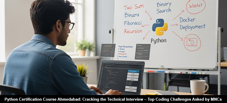 Python Certification Course Ahmedabad: Cracking the Technical Interview – Top Coding Challenges Asked by MNCs